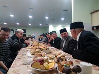 Торжественный прием по случаю Курбан-Байрама в Медной мечети