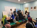 Детская зимняя площадка в Медной мечети