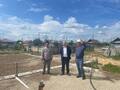 Представители Уральского Мухтасибата посетили строящуюся мечеть в Азигулово